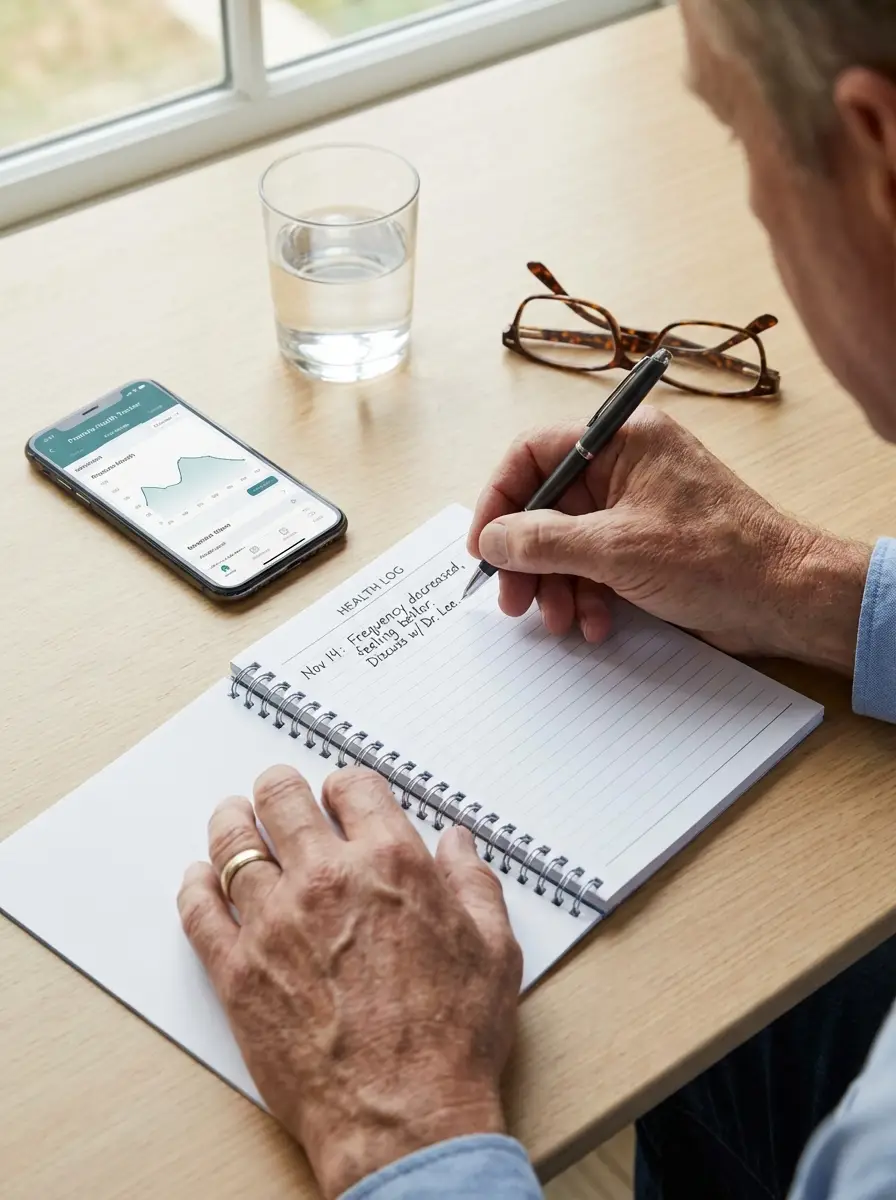 Neuropathy symptom tracking